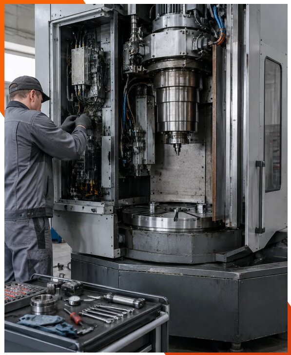 Ремонт вертикальных токарных станков в Апатитах